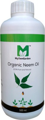 MyOwnGarden Organic Neem Oil - Natural Pesticide Fertilizer(500 ml, Liquid)