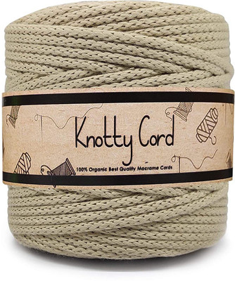 KnottyCord Beige Thread(20 m Pack of1)