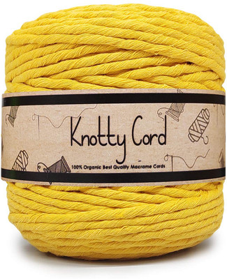 KnottyCord Yellow Thread(20 m Pack of1)