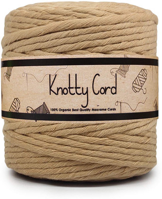 KnottyCord Brown Thread(20 m Pack of1)