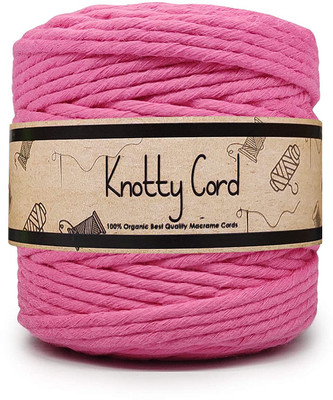 KnottyCord Pink Thread(20 m Pack of1)
