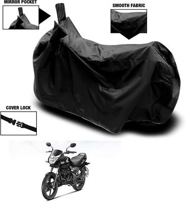 KEDIT Waterproof Two Wheeler Cover for Hero(Unicorn, Black)