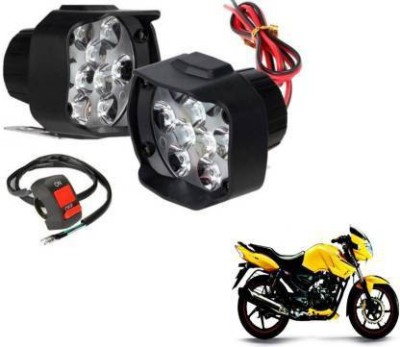 QZ DEVICE LED Headlight for TVS Apache RTR 150, Apache RR 310, Apache RTR 160 4V, Apache RTR 200, Apache RTR 220, Apache RTR 250, Apache RTR 300FX, Universal For Bike