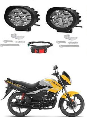 QZ DEVICE LED Headlight for Hero Passion, Universal For Bike