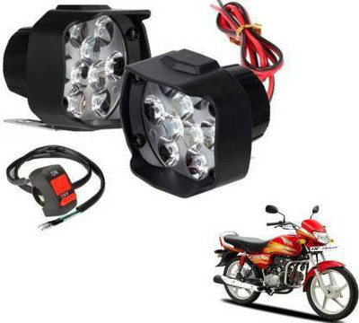 QZ DEVICE LED Fog Light for Hero Universal For Bike