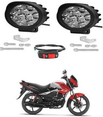QZ DEVICE LED Headlight for Hero Passion, Universal For Bike