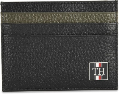 TOMMY HILFIGER Men Casual Multicolor Genuine Leather Card Holder(6 Card Slots)
