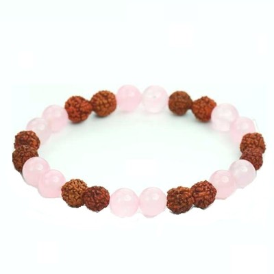 Aurra Stores Wood, Stone Quartz Bracelet