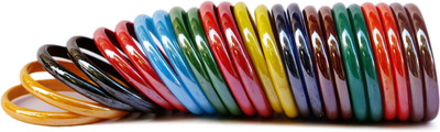 OnFlow Glass Bangle Set(Pack of 24)