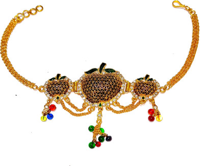 Shrungarika Alloy Gold-plated Armlet