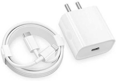 WEFIXALL 6 A Wall Charger for Mobile with Detachable Cable(White)