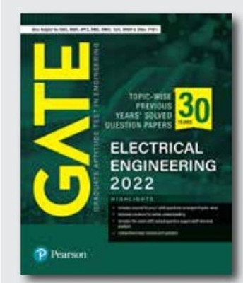 GATE Topic-wise Previous Years' Solved Question Papers Electrical Engineering 2022(Paperback, Pearson)