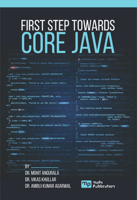 FIRST STEP TOWARDS CORE JAVA(Paperback, Dr. Ambuj Agarwal)