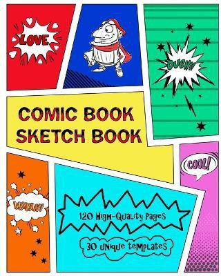 Comic Book Sketch Book(English, Paperback, Nutman Kaye)