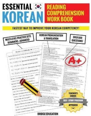 Essential Korean Reading Comprehension Workbook(English, Paperback, Education Bridge)