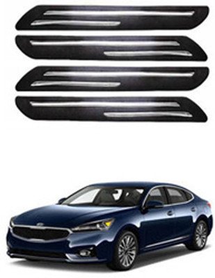 RONISH Silicone Car Bumper Guard(Black, Pack of 4, Universal For Car, Universal For Car)