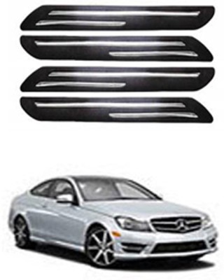 RONISH Silicone Car Bumper Guard(Black, Pack of 4, Mercedes Benz, C220)