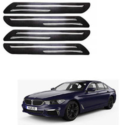 RONISH Silicone Car Bumper Guard(Black, Pack of 4, BMW, Universal For Car)