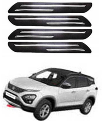 RONISH Silicone Car Bumper Guard(Black, Pack of 4, Tata, Universal For Car)
