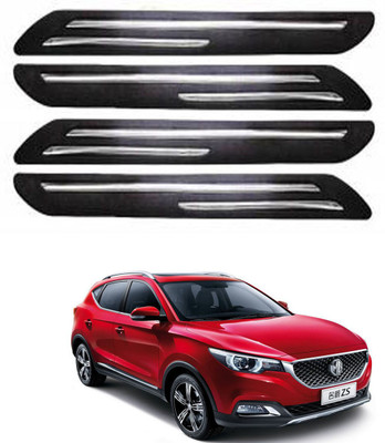 RONISH Silicone Car Bumper Guard(Black, Pack of 4, Universal For Car, Universal For Car)
