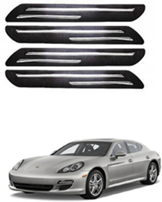 RONISH Silicone Car Bumper Guard(Black, Pack of 4, Hyundai, Universal For Car)