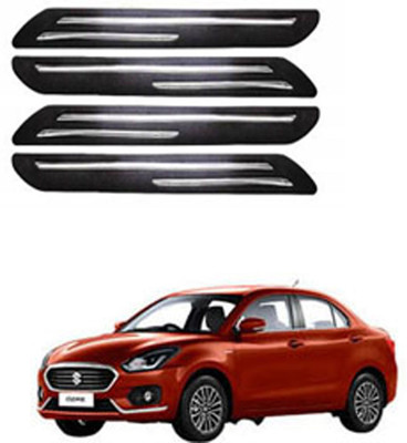 RONISH Silicone Car Bumper Guard(Black, Pack of 4, Maruti, Swift Dzire)