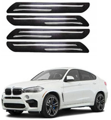 RONISH Silicone Car Bumper Guard(Black, Pack of 4, BMW, X6)