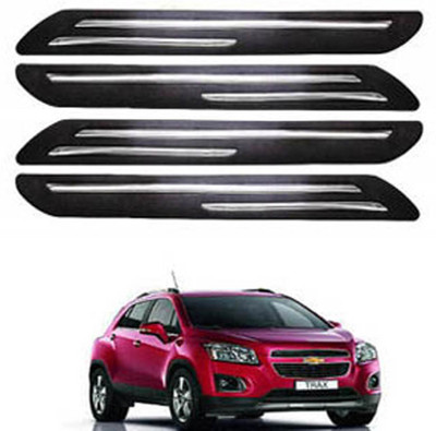 RONISH Silicone Car Bumper Guard(Black, Pack of 4, Chevrolet, Universal For Car)