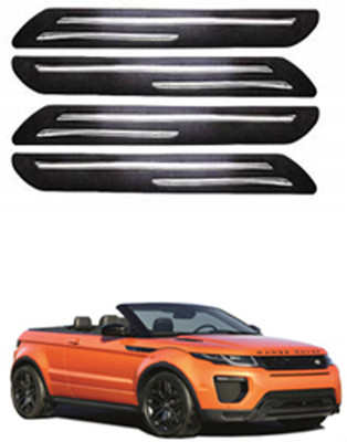 RONISH Silicone Car Bumper Guard(Black, Pack of 4, Land Rover, Evoque)