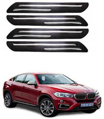 RONISH Silicone Car Bumper Guard(Black, Pack of 4, BMW, Universal For Car)