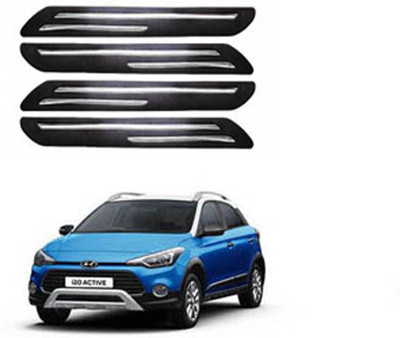 RONISH Silicone Car Bumper Guard(Black, Pack of 4, Hyundai, Universal For Car)