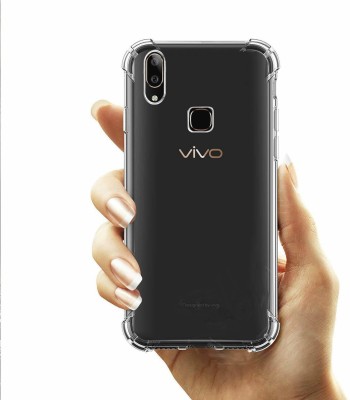 OffersOnly Bumper Case for Vivo V9, Vivo V9 Pro Soft Silicone TPU(Transparent, Shock Proof, Silicon, Pack of: 1)