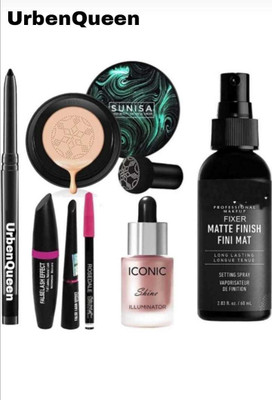 URBEN QUEEN cushion cc Moisturizing Foundation + MAKEUP(7 Items in the set)