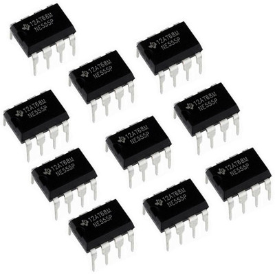 geeta enterprises (pack of 10) Genuine NE555 TIMER IC (used for timer, pulse generation, and oscillation) Timer Counter and Clock NE555 Precision Timer Electronic Components Electronic Hobby Kit geeta enterprises (pack of 10) Genuine NE555 TIMER IC (used for timer, pulse generation, and oscillation) Timer Counter and Clock NE555 Precision Timer Electronic Components Electronic Hobby Kit