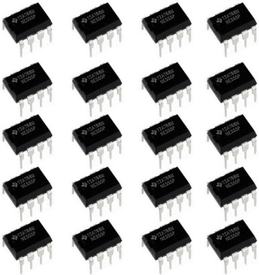 geeta enterprises (pack of 20) Genuine NE555 TIMER IC (used for timer, pulse generation, and oscillation) Timer Counter and Clock NE555 Precision Timer Electronic Components Electronic Hobby Kit geeta enterprises (pack of 20) Genuine NE555 TIMER IC (used for timer, pulse generation, and oscillation) Timer Counter and Clock NE555 Precision Timer Electronic Components Electronic Hobby Kit