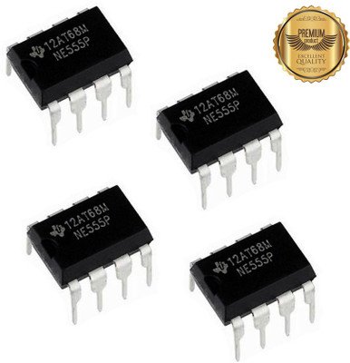geeta enterprises (pack of 4) Genuine NE555 TIMER IC (used for timer, pulse generation, and oscillation) Timer Counter and Clock NE555 Precision Timer Electronic Components Electronic Hobby Kit geeta enterprises (pack of 4) Genuine NE555 TIMER IC (used for timer, pulse generation, and oscillation) Timer Counter and Clock NE555 Precision Timer Electronic Components Electronic Hobby Kit