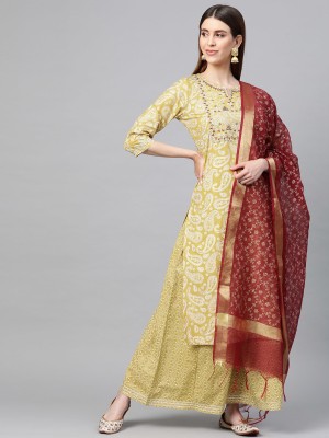 Yuris Women Kurta Palazzo Set