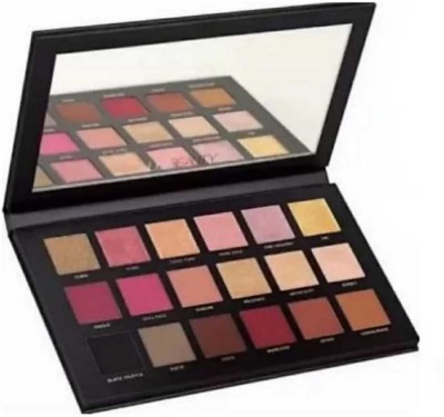 FUSION FLY Rose Gold Perfect Velvet Blushed Icon Eyeshadow Palette 18 g(MULTICOLOR)