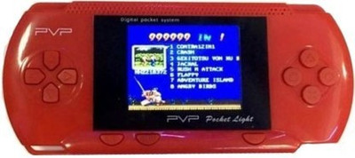 NextTech Digital PVP Play Station 3000 Games NP-005 16 GB gaming console with All Digital Games (Red) 16 GB with Contra, Super Mario(Red)