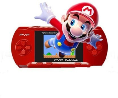 NextTech Digital PVP Play Station 3000 Games Light DVXI-6585 0.16 GB gaming console with All Digital Games (Multicolor) 16 GB with Contra, Super Mario(Red)
