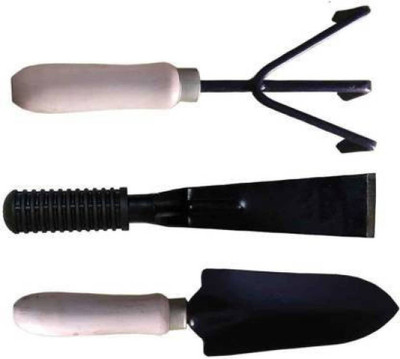 AGT HAND CULTIVATOR SMALL TROWEL KHURPI Garden Tool Kit(3 Tools)