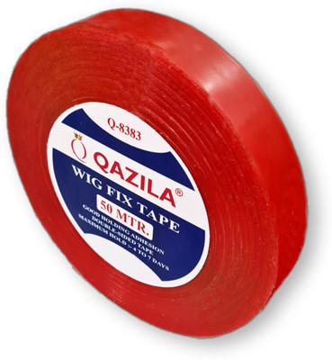 Qazila Patch Tape double sided transparent easy use Hair Accessory Set(Red)