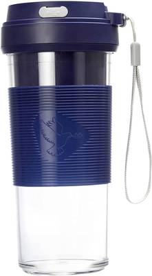 Pigeon Blendo USB rechargeable Personal Blender for Smoothies, Shakes with Juicer Cup , 330 ml 216 W Hand Blender  (Blue)