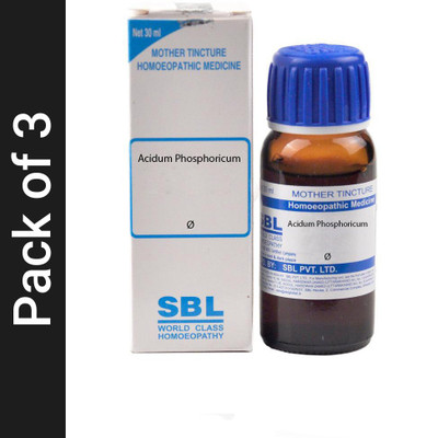 SBL Acidum Phosphoricum Q Mother Tincture(3 x 30 ml)