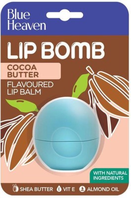 BLUE HEAVEN Lip Bomb Lip Balm Bubble Gum & Strawberry (Pack of: 2, 8 g) fruity flavor, strawberry flavor, bubblegum flavor(Pack of: 2, 2 g)