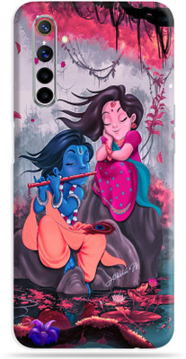 Satisfactory Realme 6 Mobile Skin(Krishna-Rukmini Glitter Skin With Matte Finish)