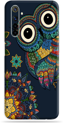 OggyBaba Realme 6, Phone Back side Protector and Camera Protector Mobile Skin(Ultra Super Baby Owl Skin Gloss Finish)