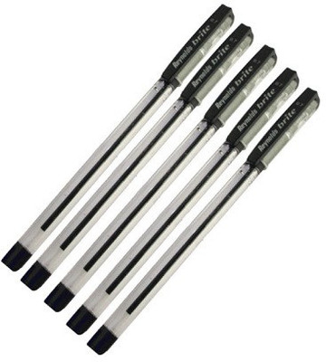 Reynolds Brite Ball Pen(Pack of 50, Ink Color - Black)