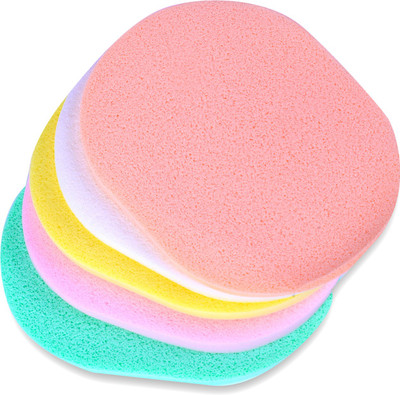 PINNER 6pcs PUFF Sponge Natural Reusable Soft Cleansing Sponge