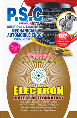 Psc Previous Question And Answers In Mechanical / Automobile Engineering(Paperback, G. BIJUKUMAR)